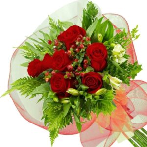 40 · Ramo 6 Rosas Rojas